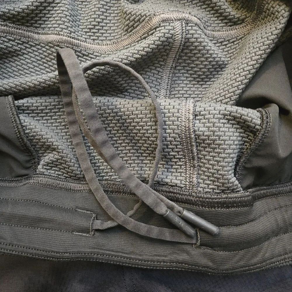 Lululemon Men's XL Textured Tech Pants Tapered Drawstring Running Training